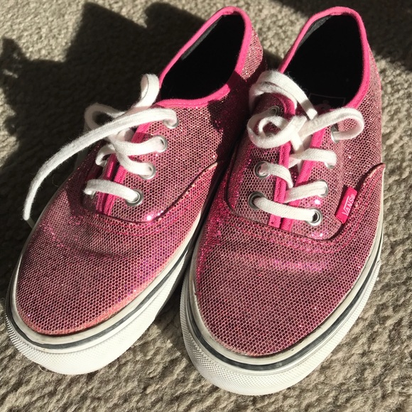 womens pink vans size 6